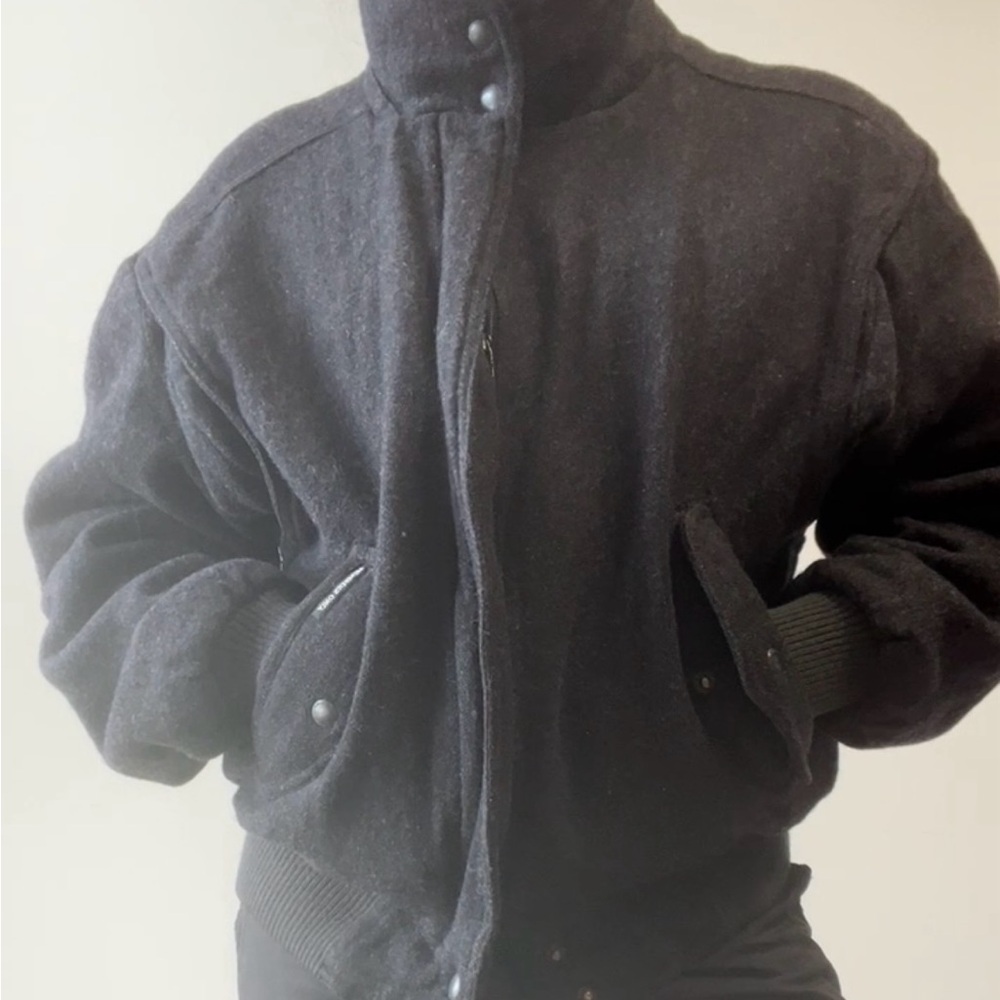Members Only Dark Gray Bomber Jacket